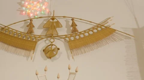 Excursion at House of Saint Nicholas Kiev-Pechersk Lavra Celebration of the 動画素材 58142371