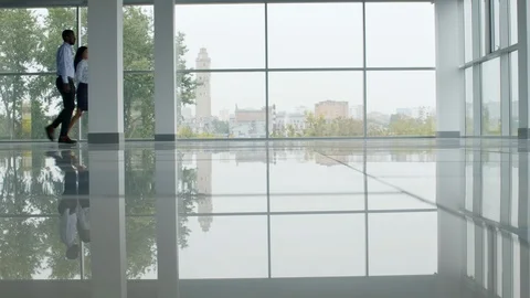 Excursion in new business center Vidéo 125707451