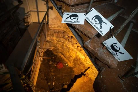 The excursion performance Wonderers in the abonded Riga's Circus building Фото