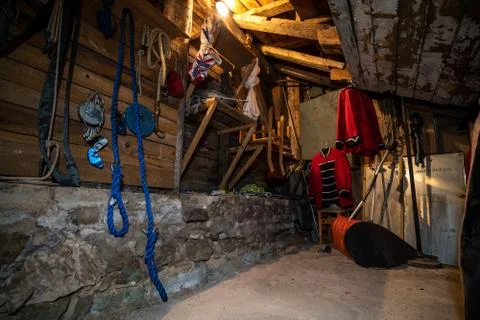 The excursion performance Wonderers in the abonded Riga's Circus building Photos