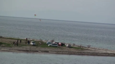 Excursion at seashore Stock Footage 41585005