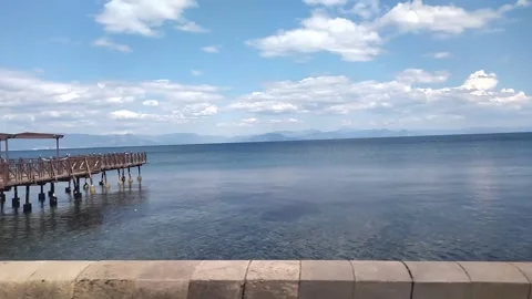 Excursion to the southern part of the island of Corfu in Greece Stock Footage 308627717