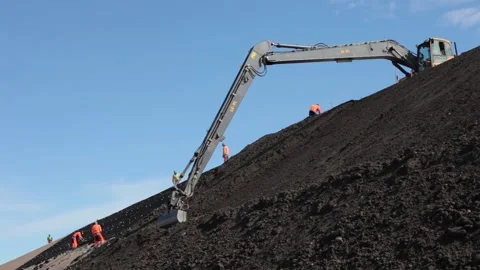 Excvtr rabochie Stock Footage 165227125