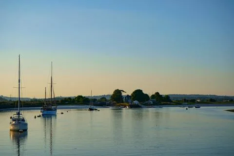 The Exe Estuary Stockfoto's