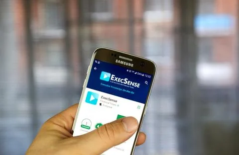 ExecSense android application on Samsung S7 Photos