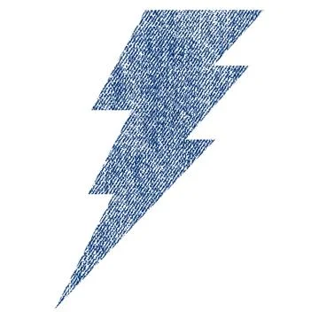 Execute Fabric Textured Icon Stock Illustration