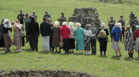 Before the execution Stock Footage 25873919