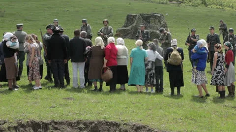 Before the execution Stock Footage 25873952