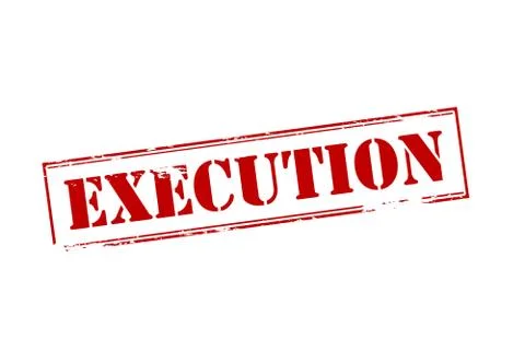 Execution Stock Illustration