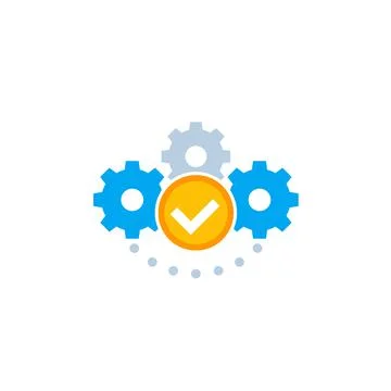Execution or implementation vector icon Stock Illustration