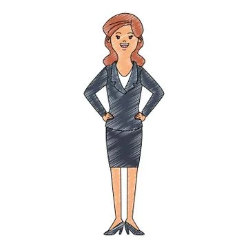 Business Woman Cartoon Illustrations ~ Vectors | Pond5