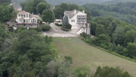 Executive houses Stockbeeldmateriaal 110589264