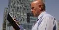 Executive Manager Write Notebook Business Plans Offices Skyscraper City Center 4k or 4k+ Resolution