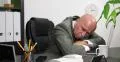 Executive Office Business Person Awakened Mobile Phone Call Man Asleep Answer 4k or 4k+ Resolution