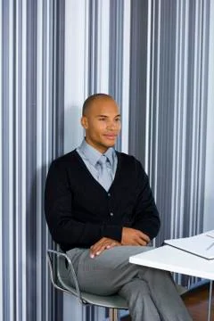 Executive in office Stock Photos