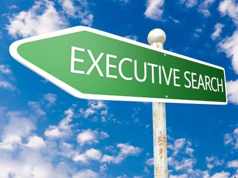 Executive search Stock Illustration