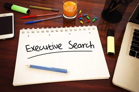 Executive Search Stock Illustration