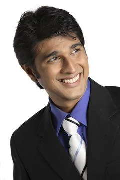 Executive smiling and looking to side MR#687M Stock Photos