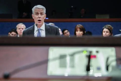 Executives from Facebook, Twitter and Google testify before House (Select) Intel Stock Photos