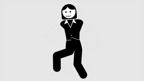 ExecutiveWoman_WalkCycle_Normal Vidéo 320206468