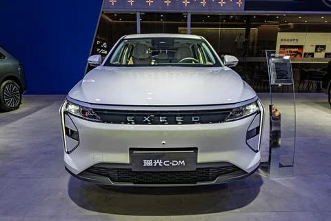 EXEED Makes its Debut at the 23rd China Changchun Auto Expo Fotos de archivo