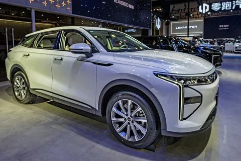 EXEED Makes its Debut at the 23rd China Changchun Auto Expo 스톡 사진