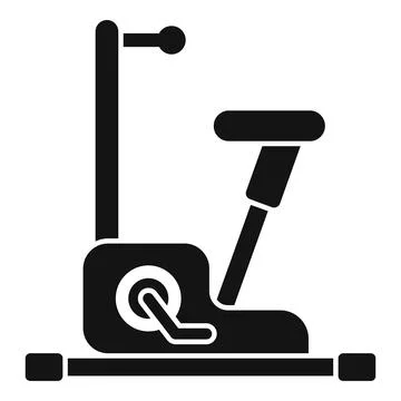 Exercise bike icon vector illustration 스톡 일러스트