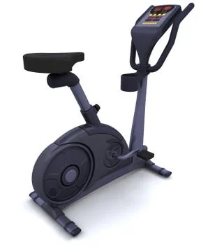 Exercise bike Stock Illustration