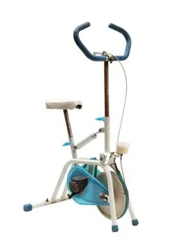 Exercise bike Stock Photos