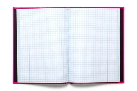 Exercise Book Exercise book on white background. Top view Copyright: xZoon... Stock Photos