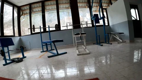 Exercise equipment Stock Footage 155304531