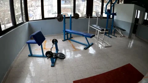 Exercise equipment Stock Footage 155304592