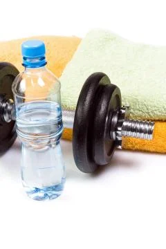 Exercise equipment Stock Photos