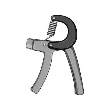 Exercise expander hand cartoon vector illustration 스톡 일러스트