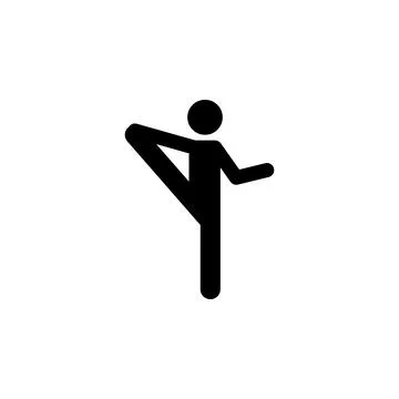 Exercise, flexible icon. Element of yoga icons. Premium quality graphic design Stock Illustration