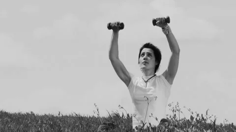 Exercise In Fresh Air Stock Footage 52742563