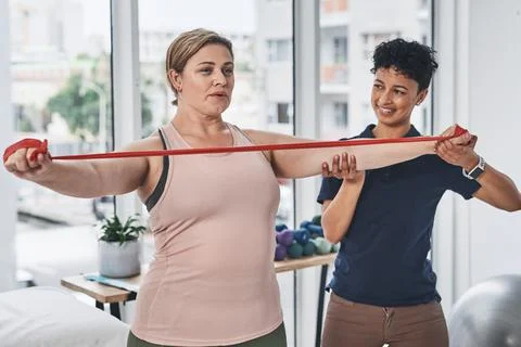 This exercise helps improve joint ability and range of motion. a young Stock Photos