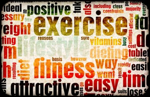 Exercise Stock Illustration