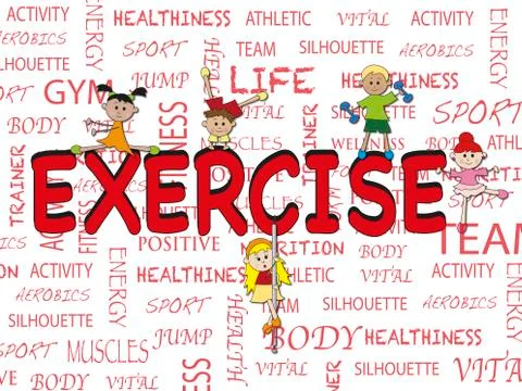 Exercise Stock Illustration