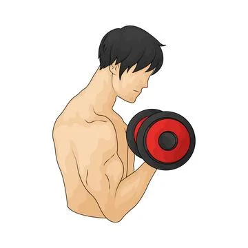 Exercise illustration Stock Illustration