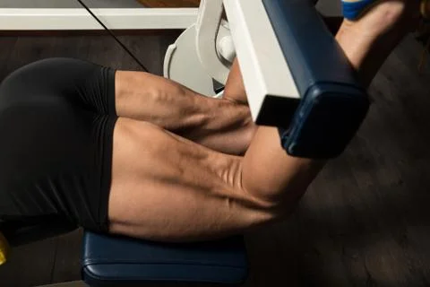 Exercise For Legs Hamstrings Stock Photos