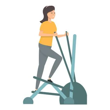 Exercise machine icon cartoon vector. Street workout Stock Illustration