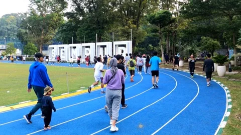 Exercise in the morning Stock Footage 262809971