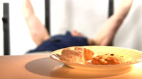 Exercise or snacks 7 Stock Footage 49590112