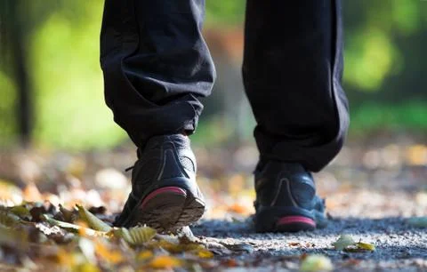 Exercise outdoors Stock Photos