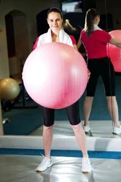 Exercise regularly, stay fit Stock Photos