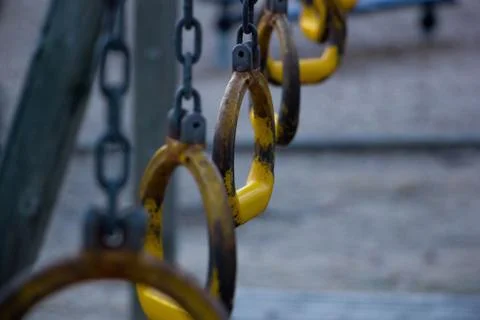 Exercise Rings Stock Photos