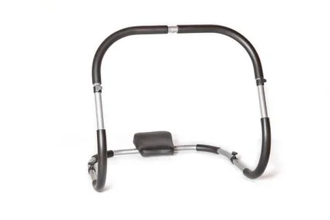 Exercise roller for belly and back ona white Stock Photos