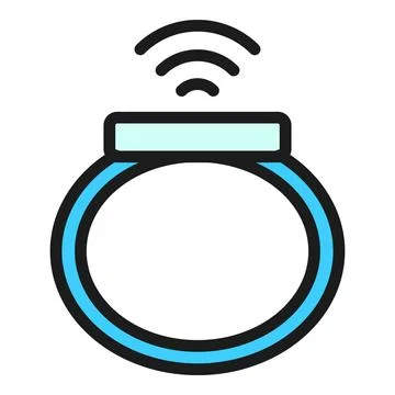 Exercise tracker icon vector flat Stock Illustration