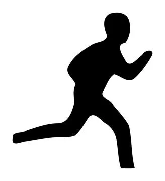 Exercise trail, Swedish map symbol Illustration